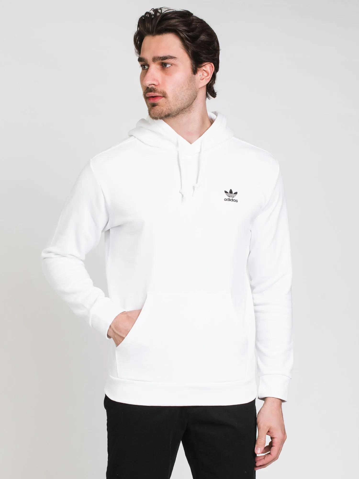 ADIDAS ESSENTIALS PULLOVER HOODIE  - CLEARANCE