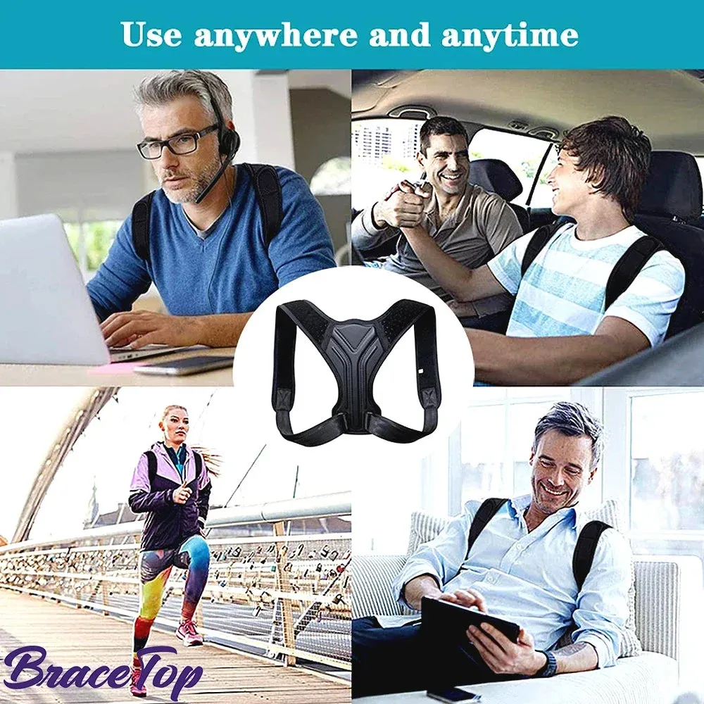 Adjustable Posture Corrector Belt - Back, Shoulder, Home Office, and Sports