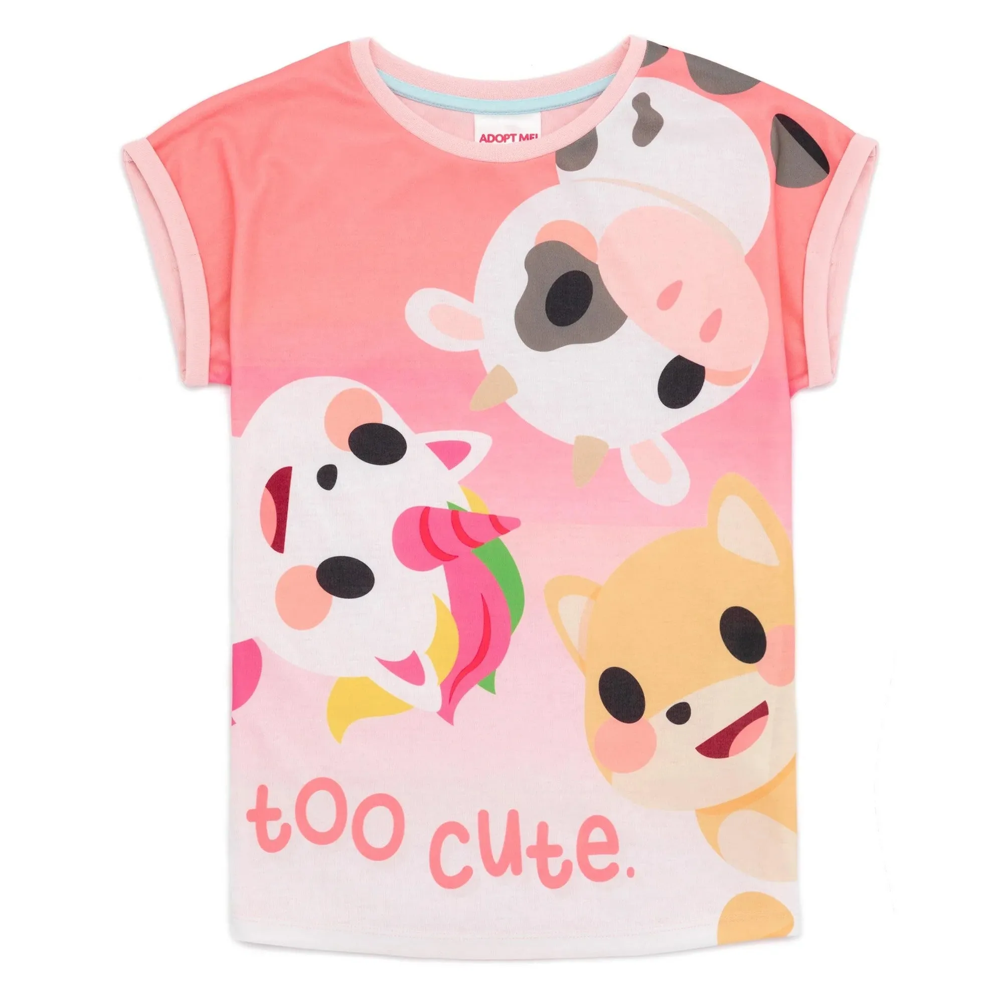 Adopt Me Childrens/Kids Short Pyjama Set