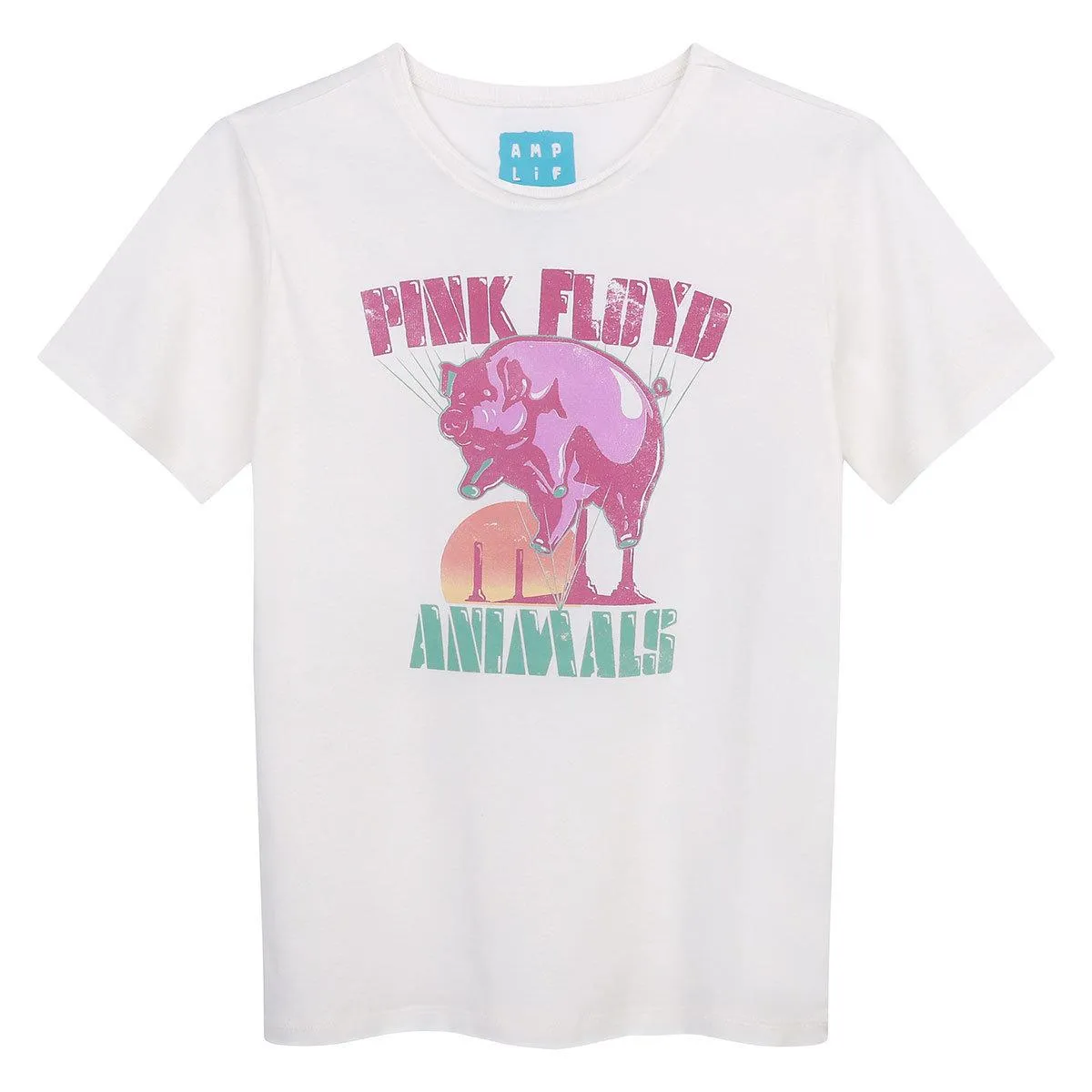 Amplified Childrens/Kids Animal Balloon Pink Floyd T-Shirt