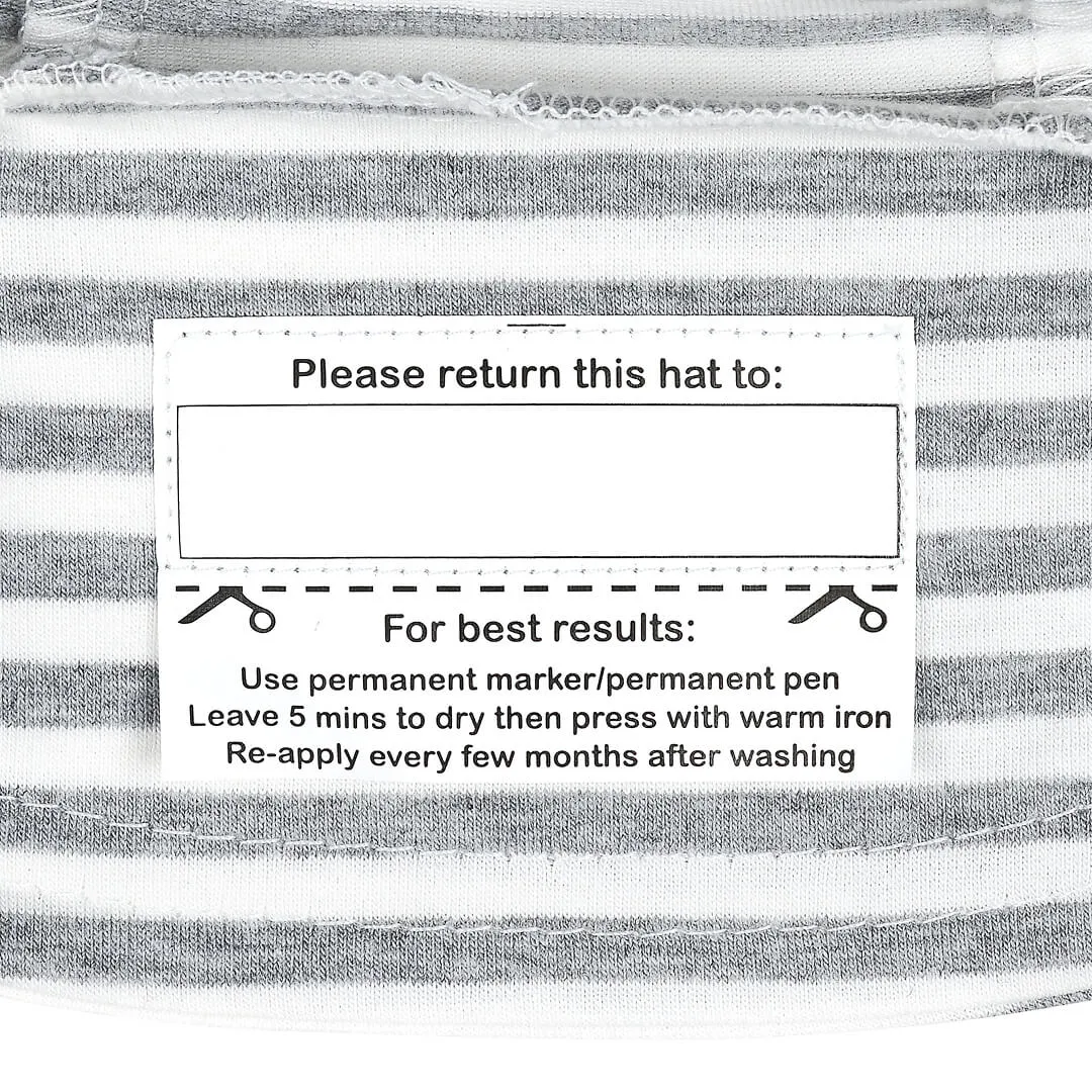 Bedhead Grey Stripe Bucket Hat