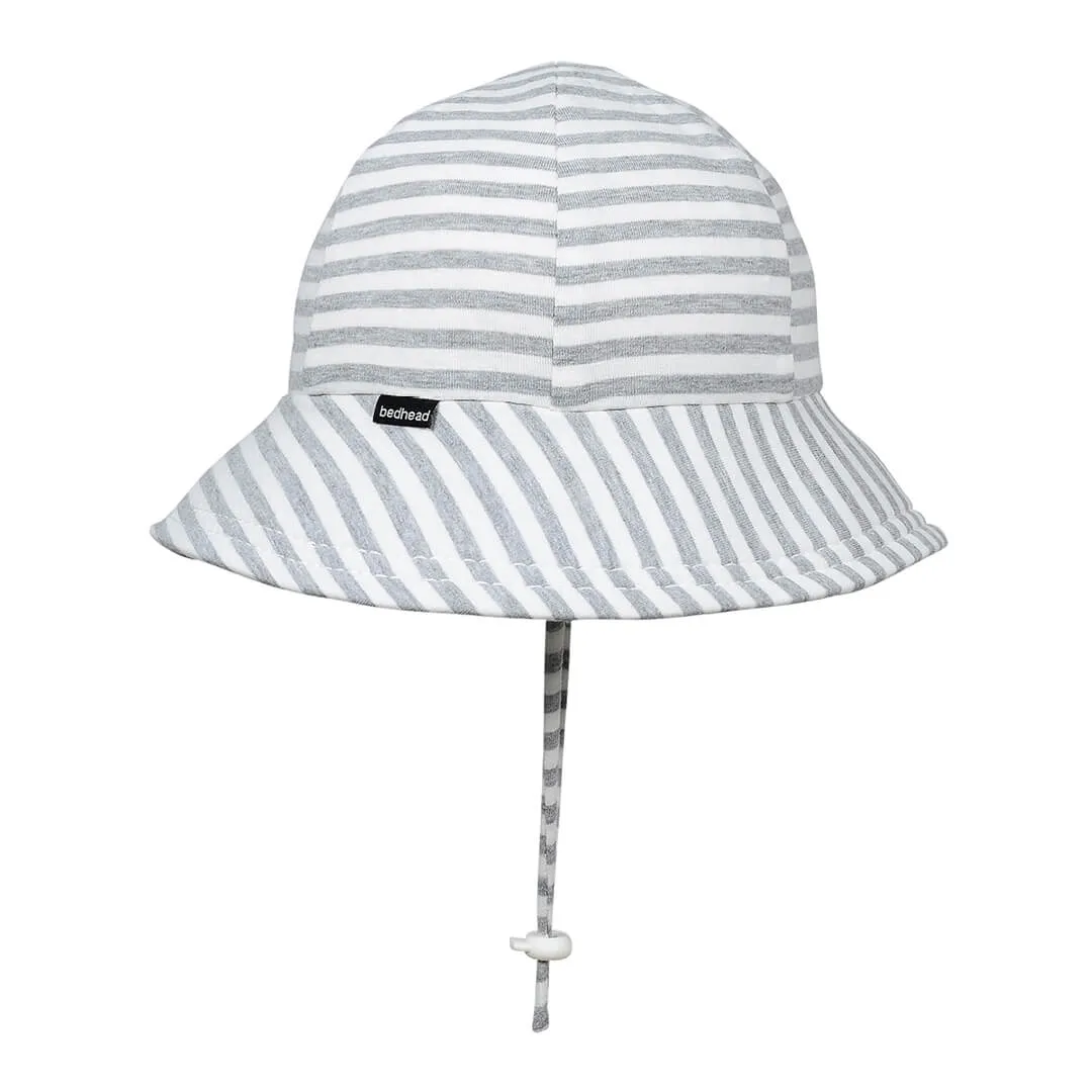 Bedhead Grey Stripe Bucket Hat