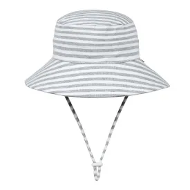 Bedhead Grey Stripe Bucket Hat