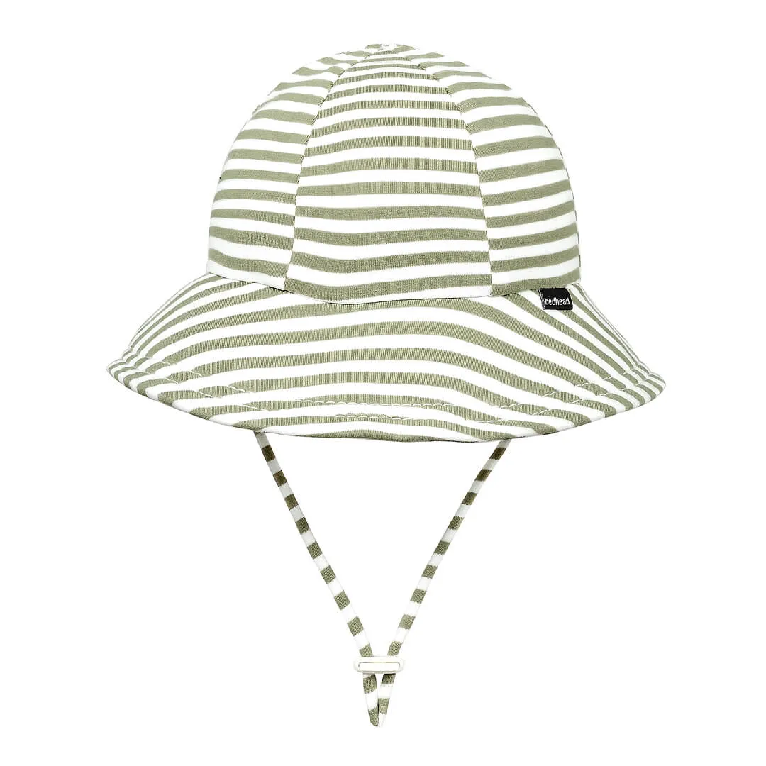 Bedhead Khaki Stripe Bucket Hat