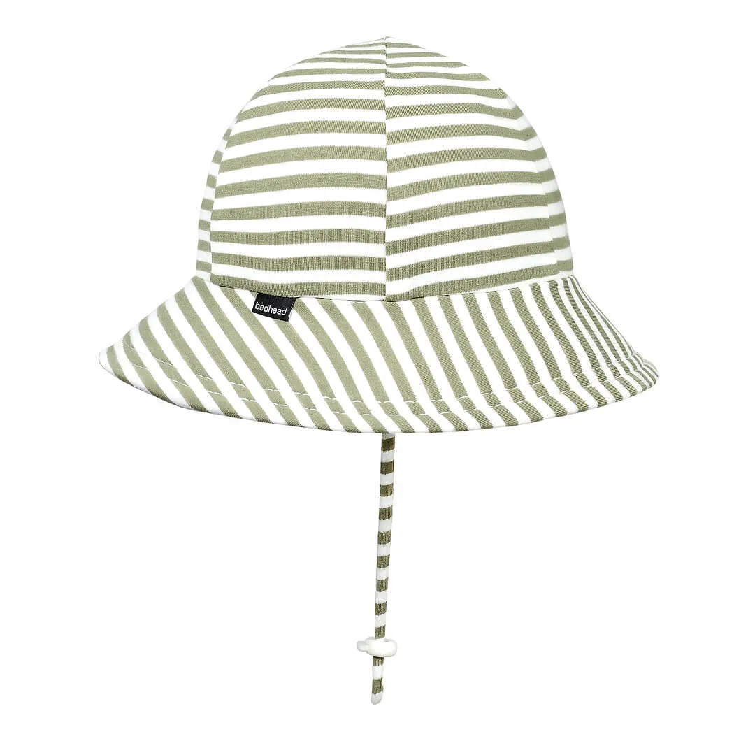 Bedhead Khaki Stripe Bucket Hat