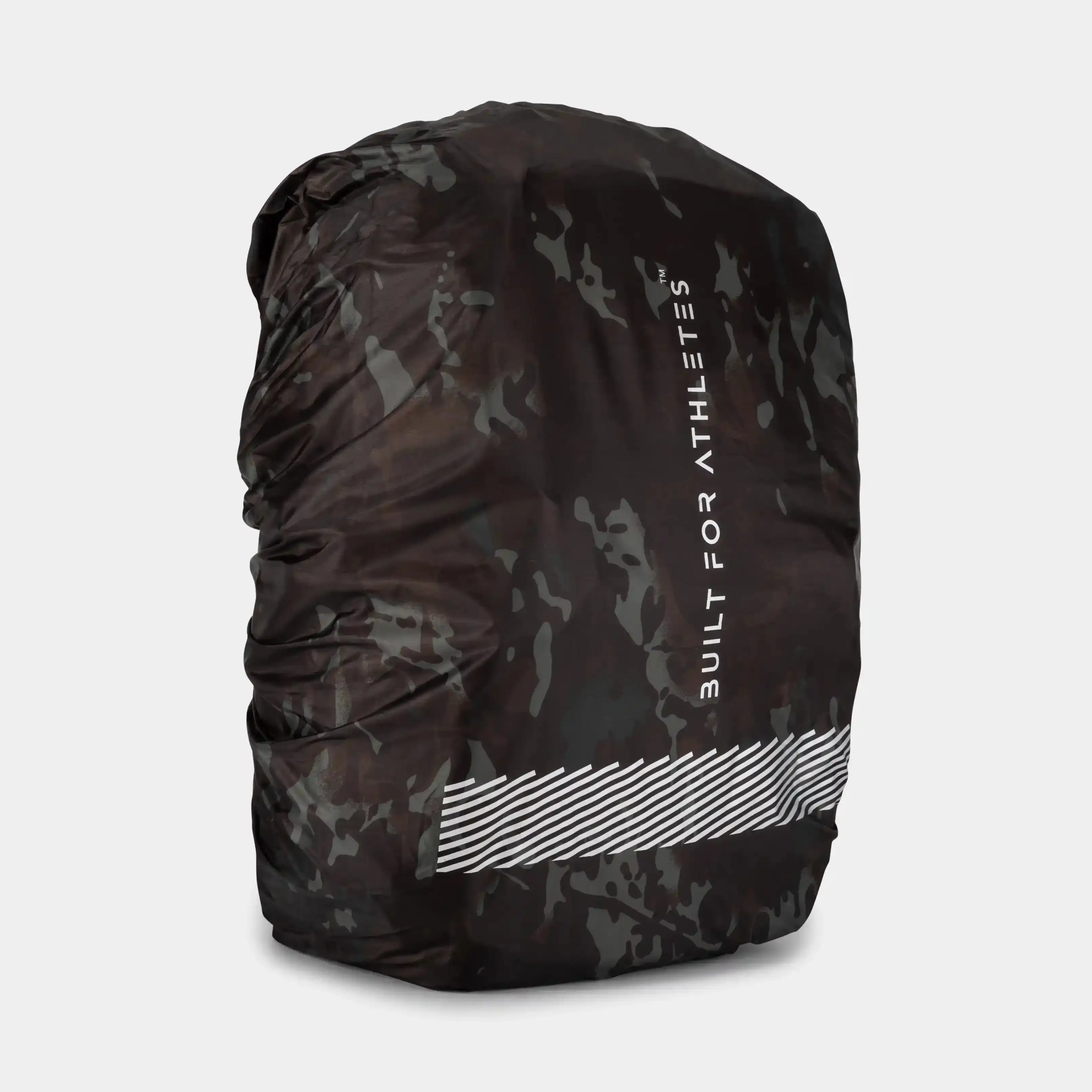 Black Camo Waterproof Backpack Cover