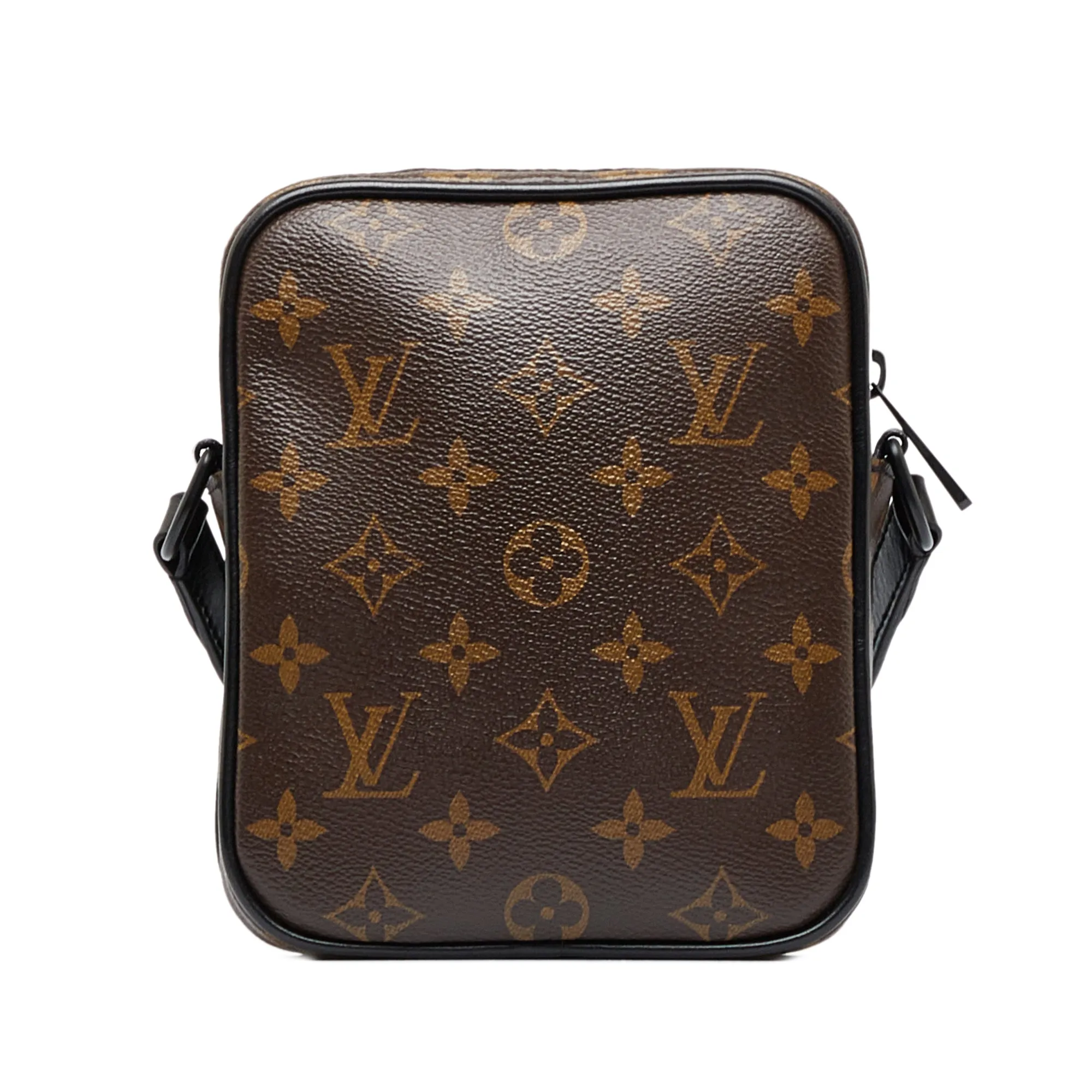 Brown Louis Vuitton Monogram Macassar Christopher Wearable Crossbody Bag