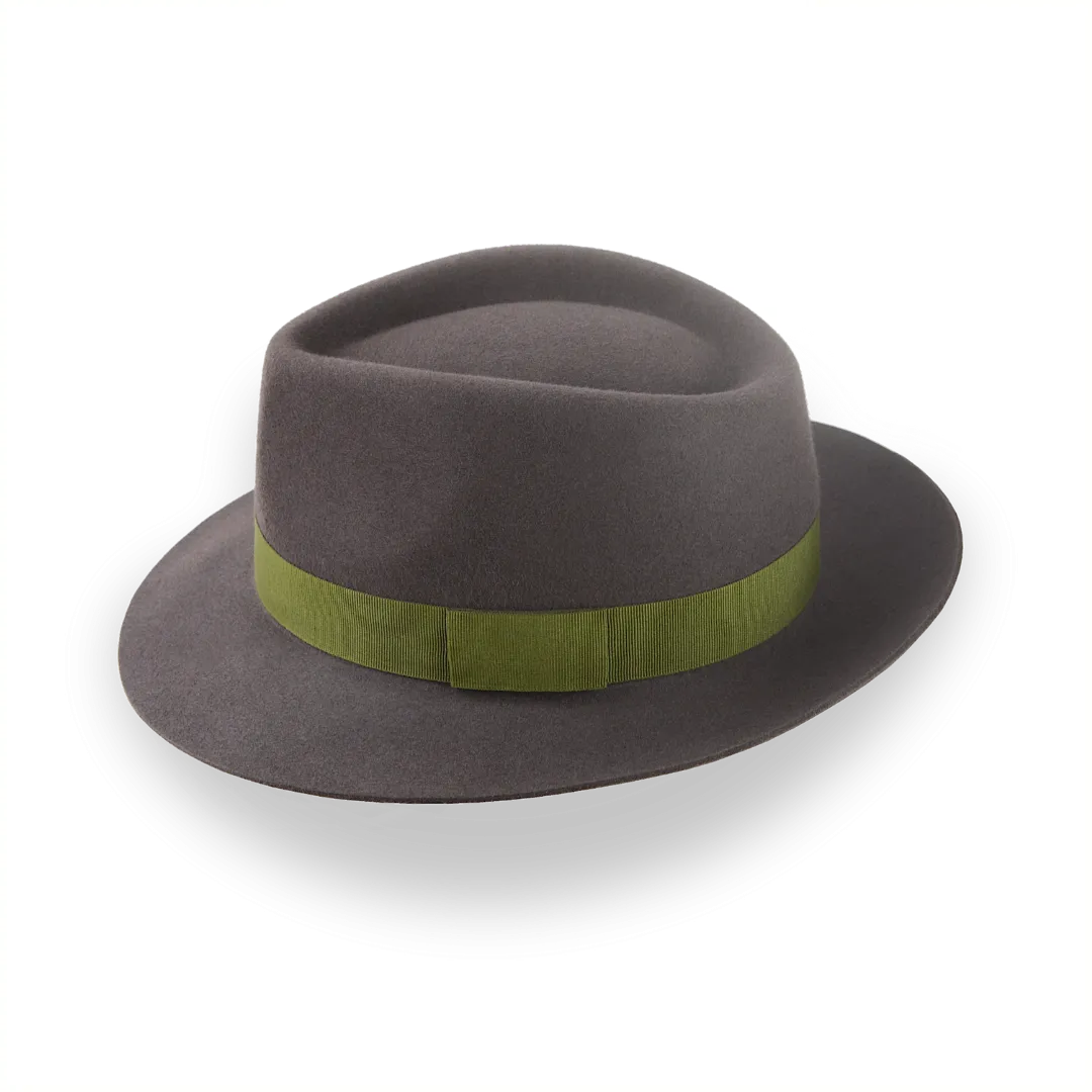 Caribou Grey Casual Fedora for Men | The Cooper