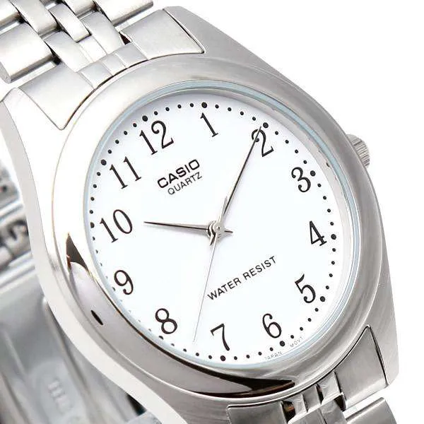 Casio MTP-1129A-7BRDF Silver Stainless Steel Strap Watch for Men