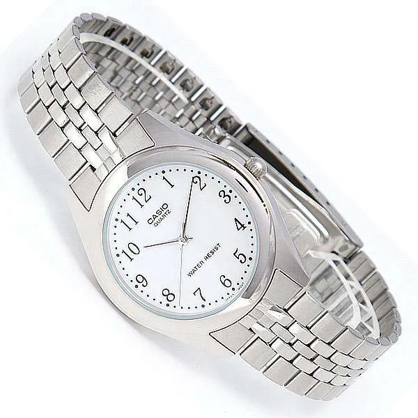 Casio MTP-1129A-7BRDF Silver Stainless Steel Strap Watch for Men