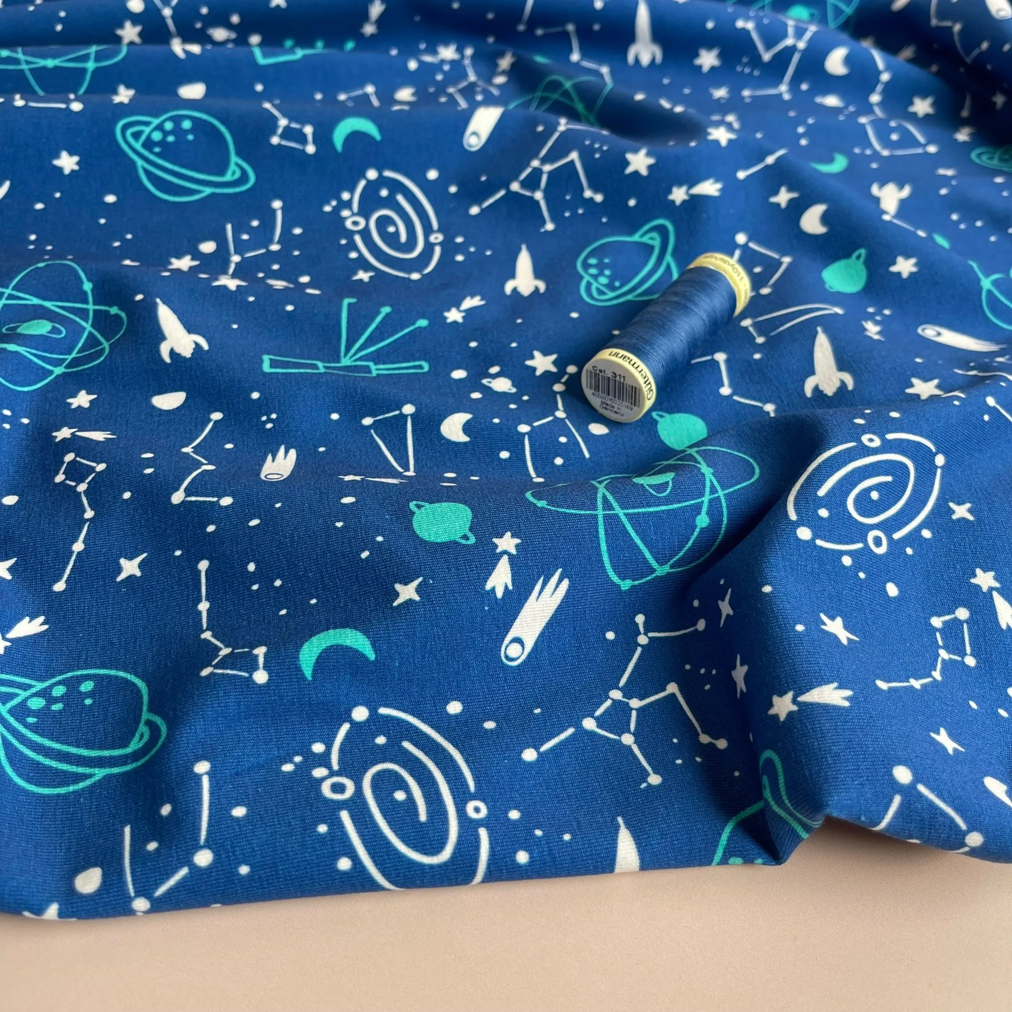 Danish Design - Out Of This World Cotton Jersey Fabric