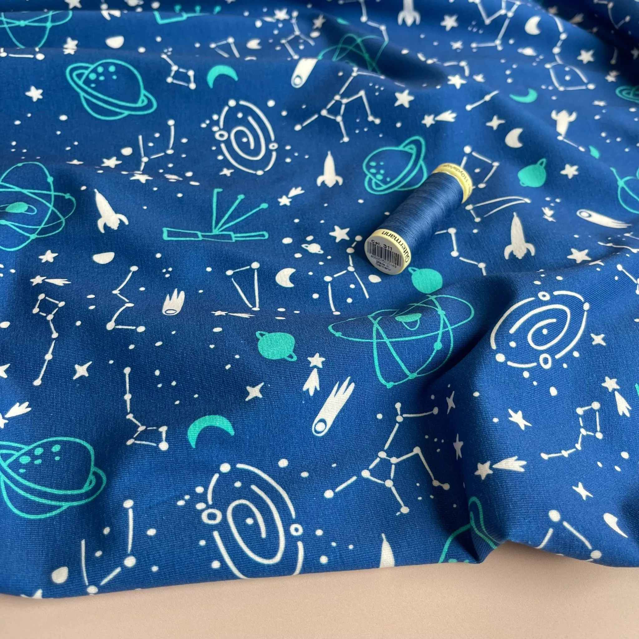 Danish Design - Out Of This World Cotton Jersey Fabric