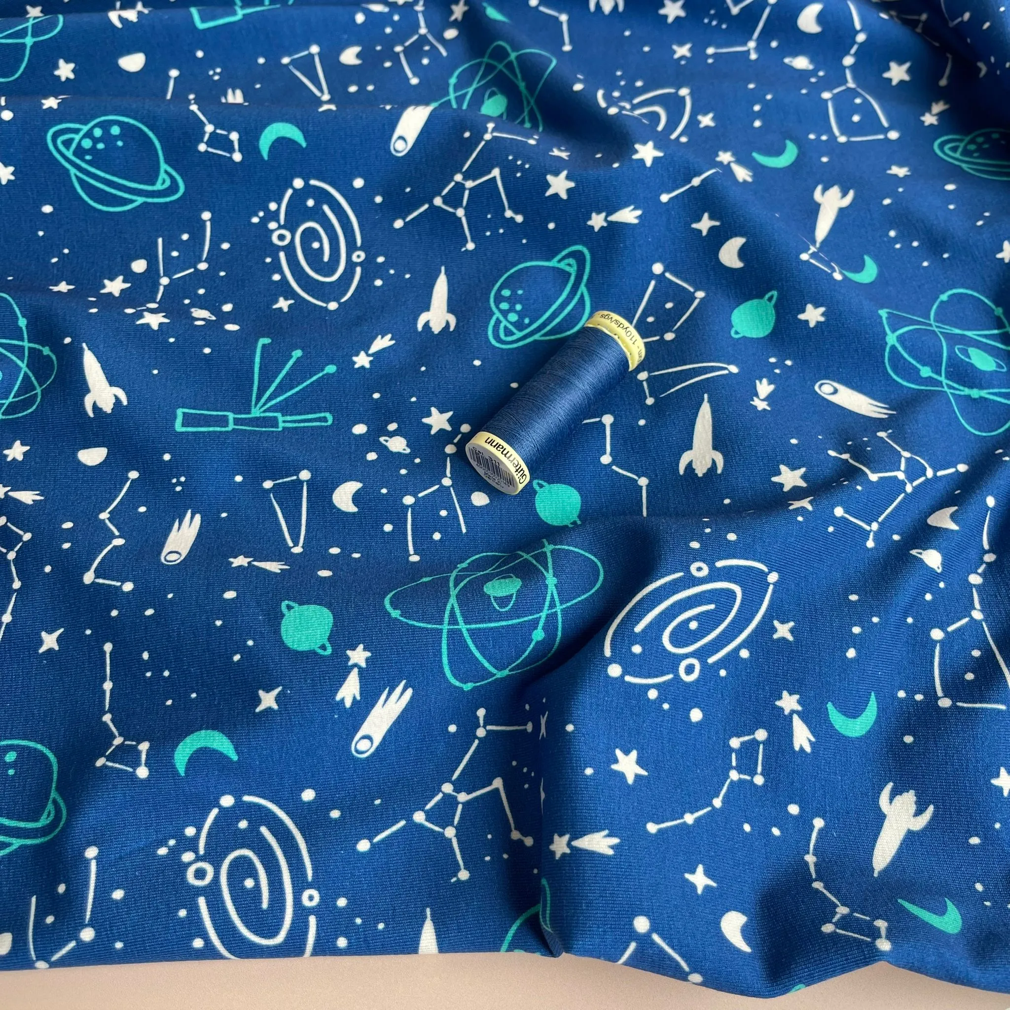 Danish Design - Out Of This World Cotton Jersey Fabric