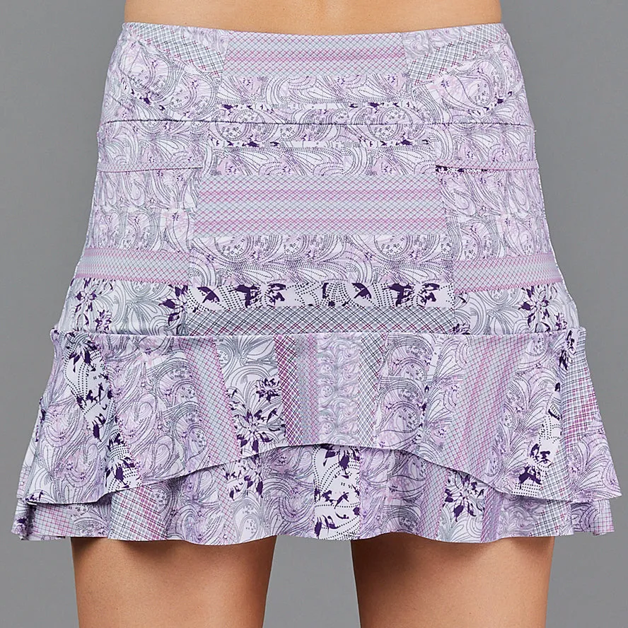 Djali Two Tier 15" Skort (print)