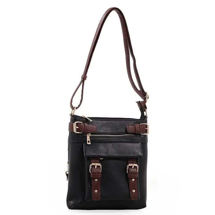 DSC98535LK Women's Concealed Carry Locking Purse Crossbody