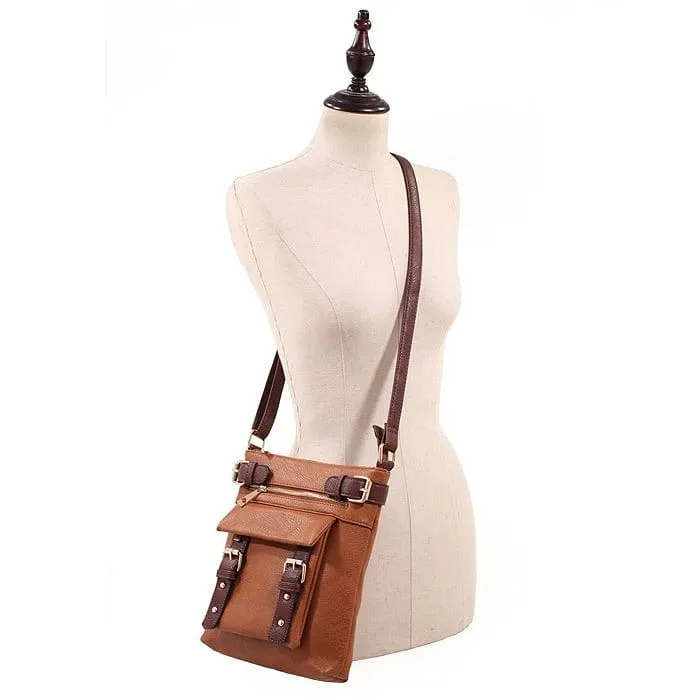 DSC98535LK Women's Concealed Carry Locking Purse Crossbody