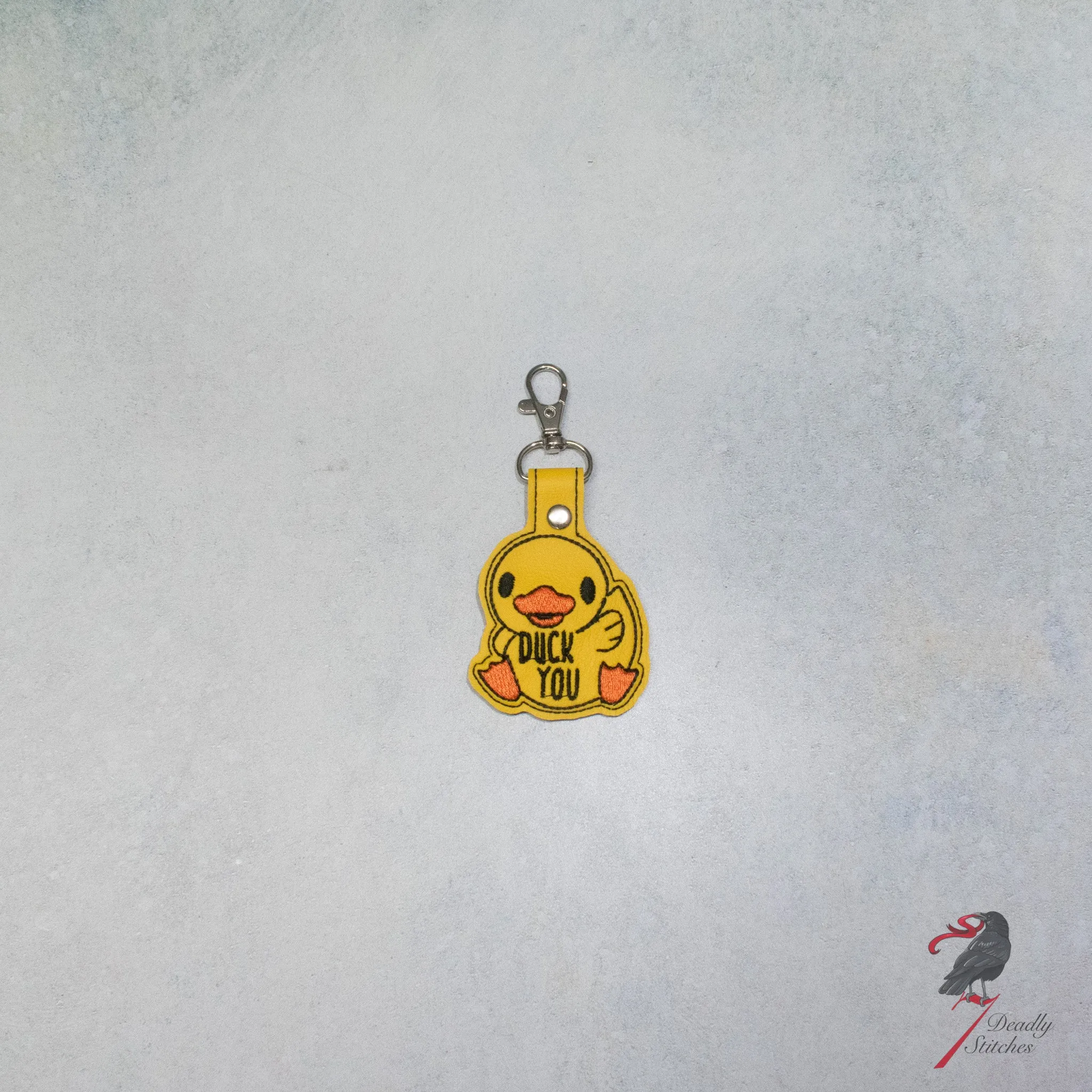 Duck You Keychain