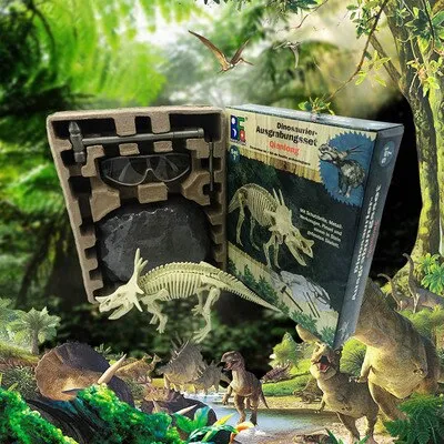 Educational Dinosaur Fossil Excavation Toys Archaeological Dig Toy DIY Assembly Model Toys for Children Kids Gifts Toy