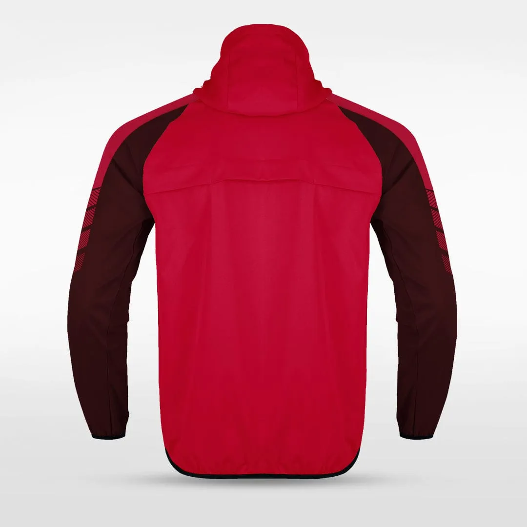 Embrace Wind Stopper - Customized Men's Sublimated Full-Zip Waterproof