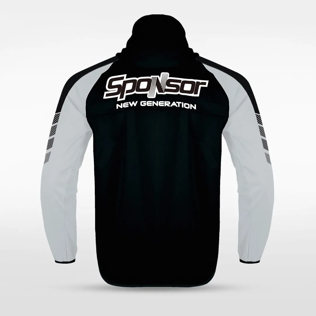 Embrace Wind Stopper - Customized Men's Sublimated Full-Zip Waterproof