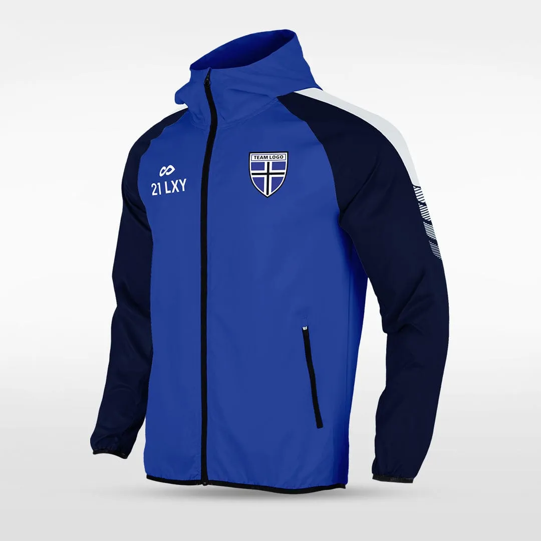 Embrace Wind Stopper - Customized Men's Sublimated Full-Zip Waterproof