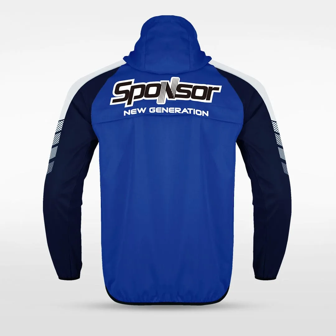 Embrace Wind Stopper - Customized Men's Sublimated Full-Zip Waterproof