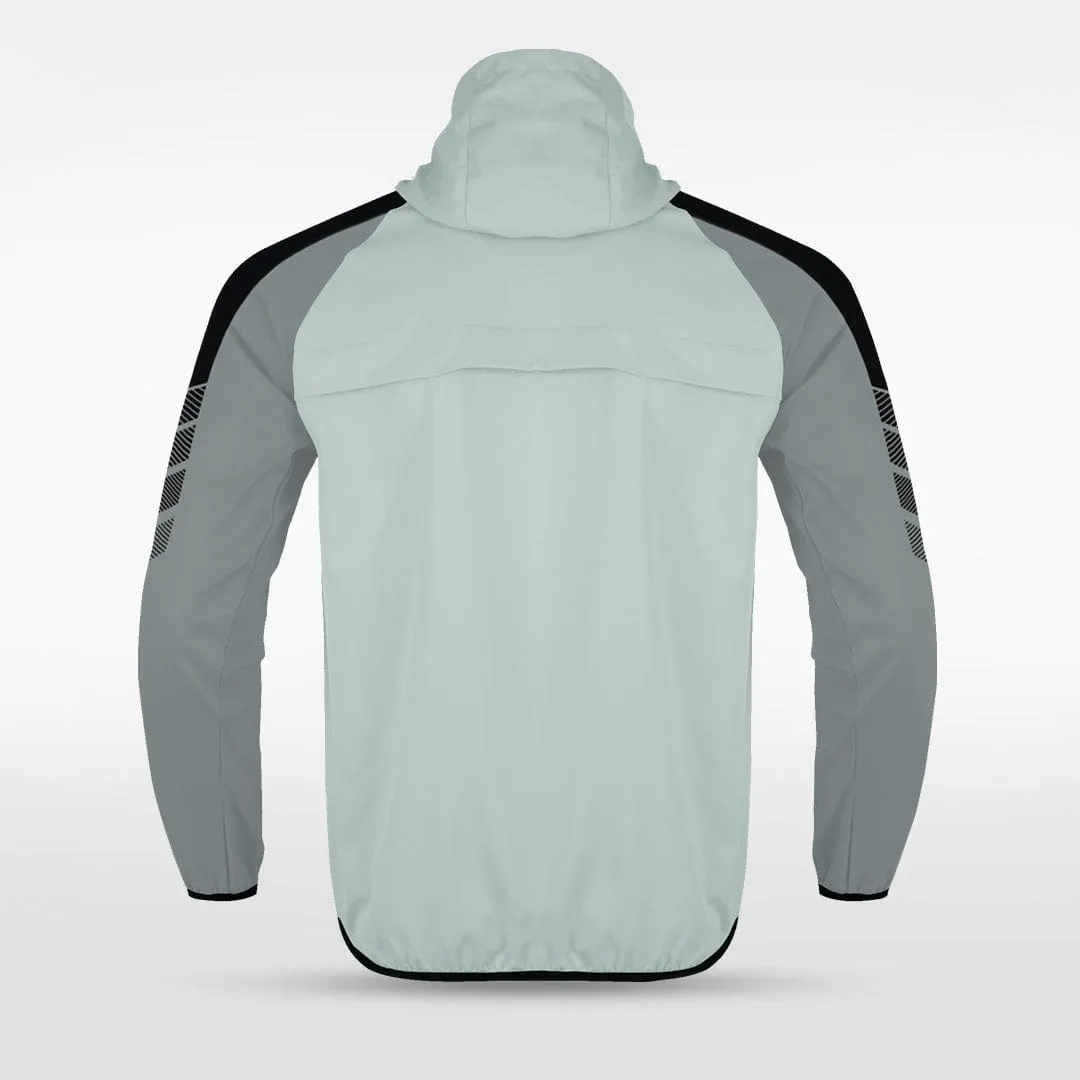 Embrace Wind Stopper - Customized Men's Sublimated Full-Zip Waterproof