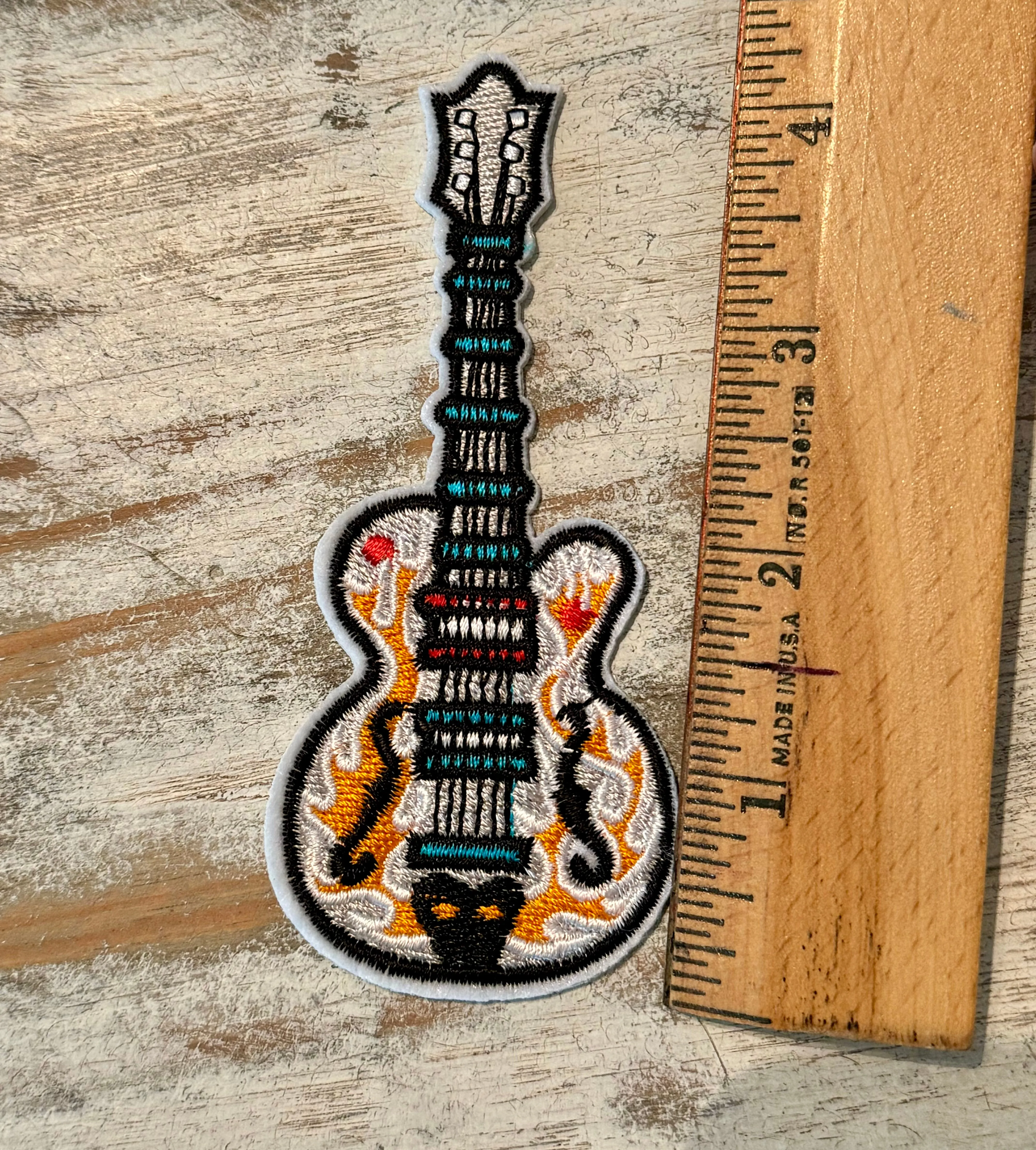 Guitar Iron On Patches