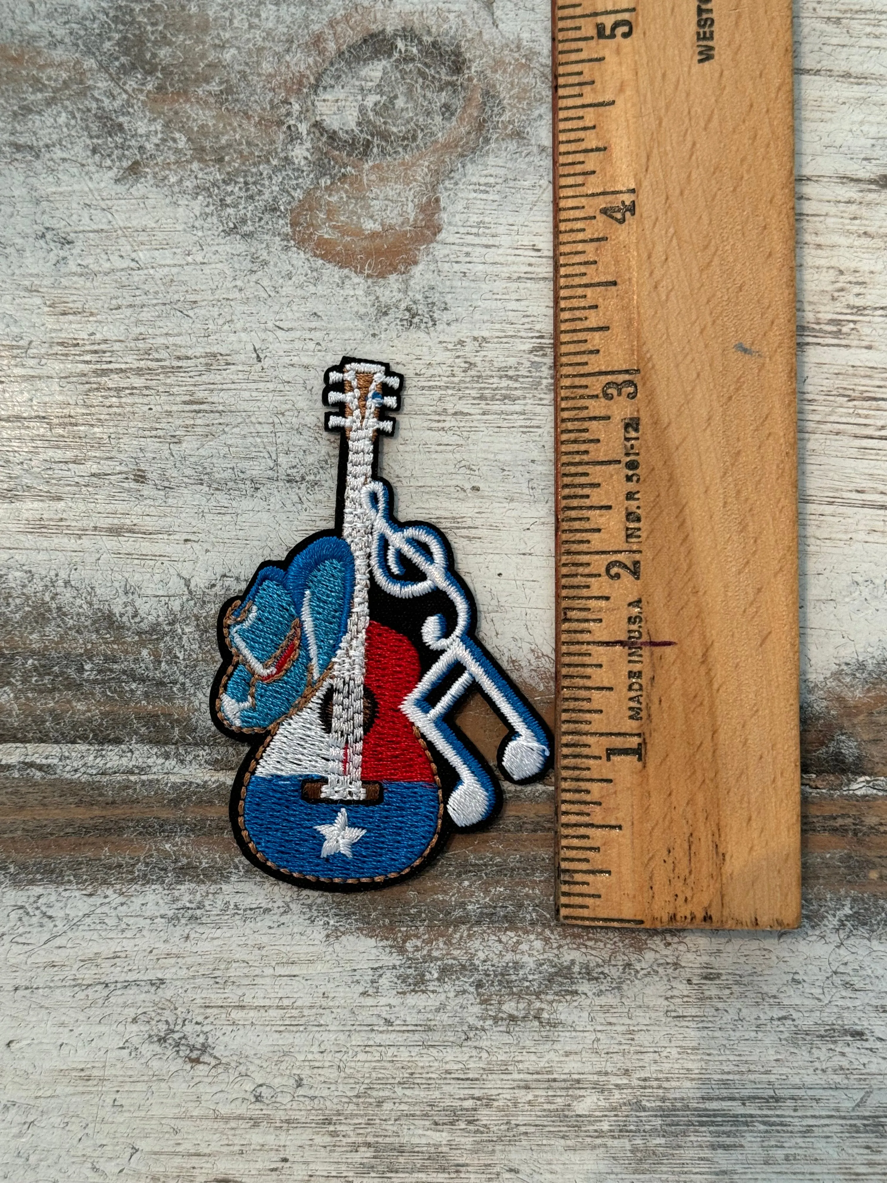 Guitar Iron On Patches