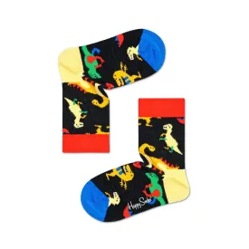 Happy Socks Kids Crew Socks - Dinosaurs (0-12 Months Old)