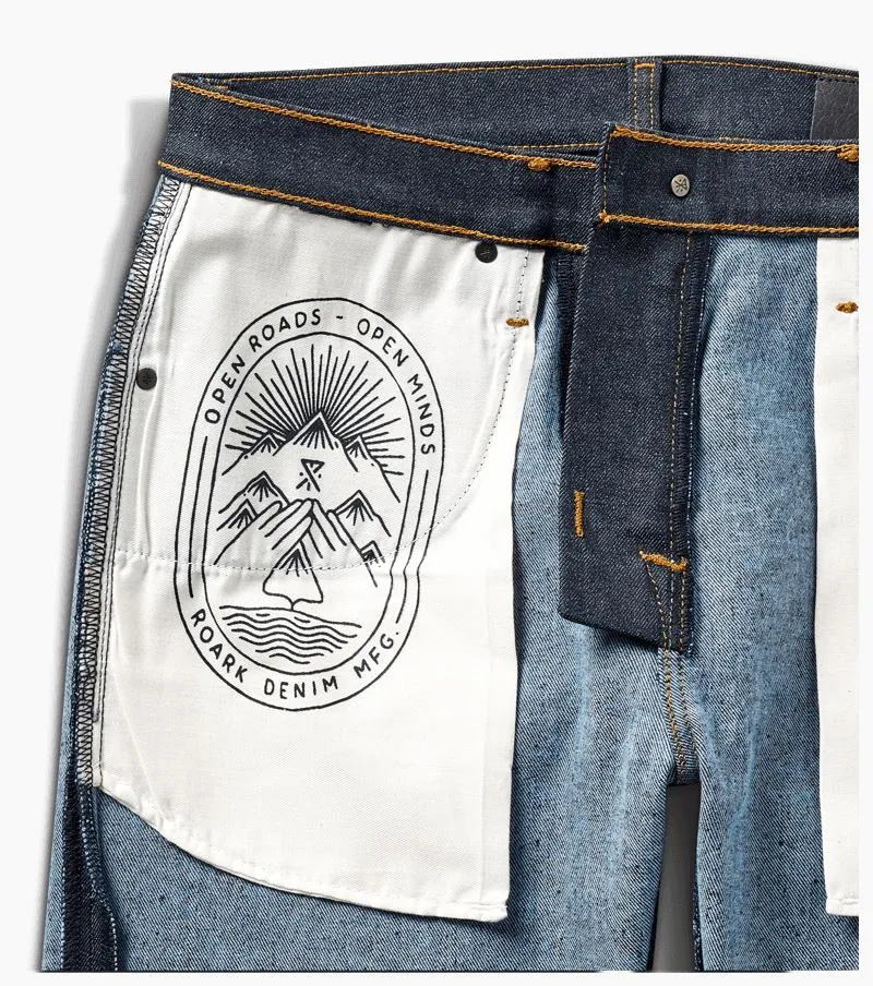 HWY 128 Straight Fit Raw Hemp Worx™ Denim