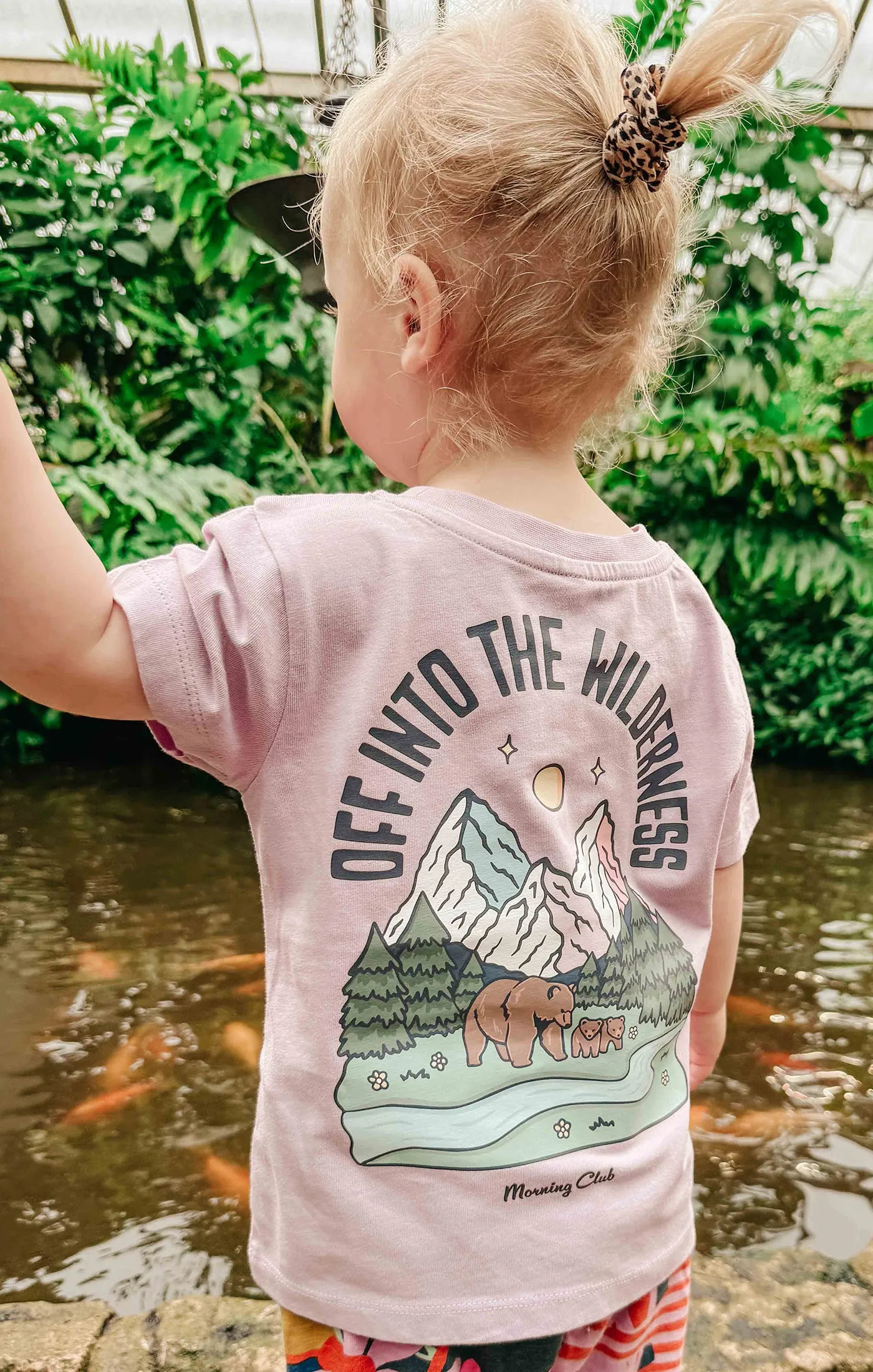 Into The Wilderness Organic Cotton Childrens T-Shirt