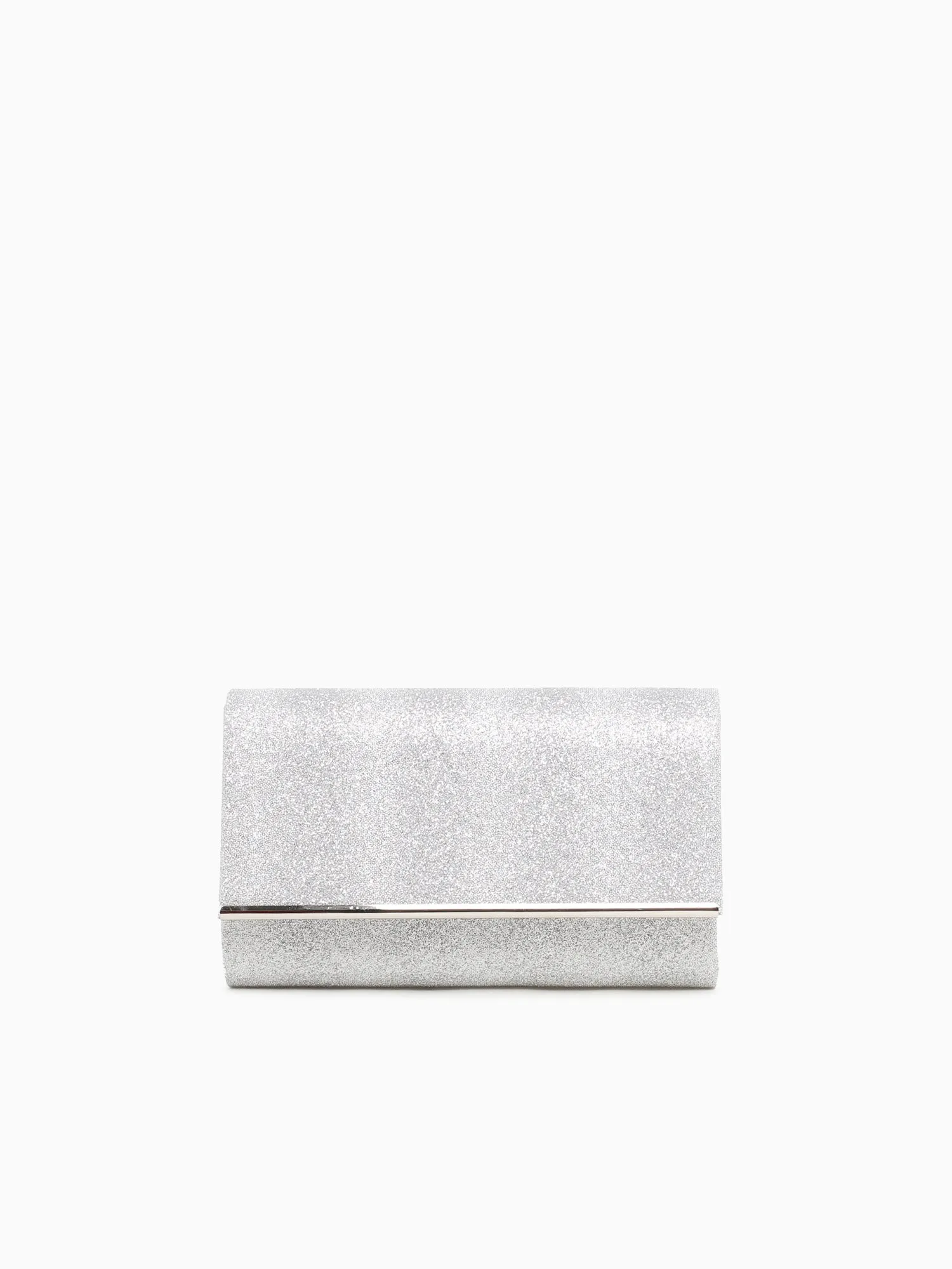 Ivy Clutch Silver