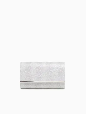 Ivy Clutch Silver