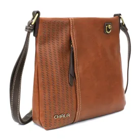 Lasercut Crossbody DF brown