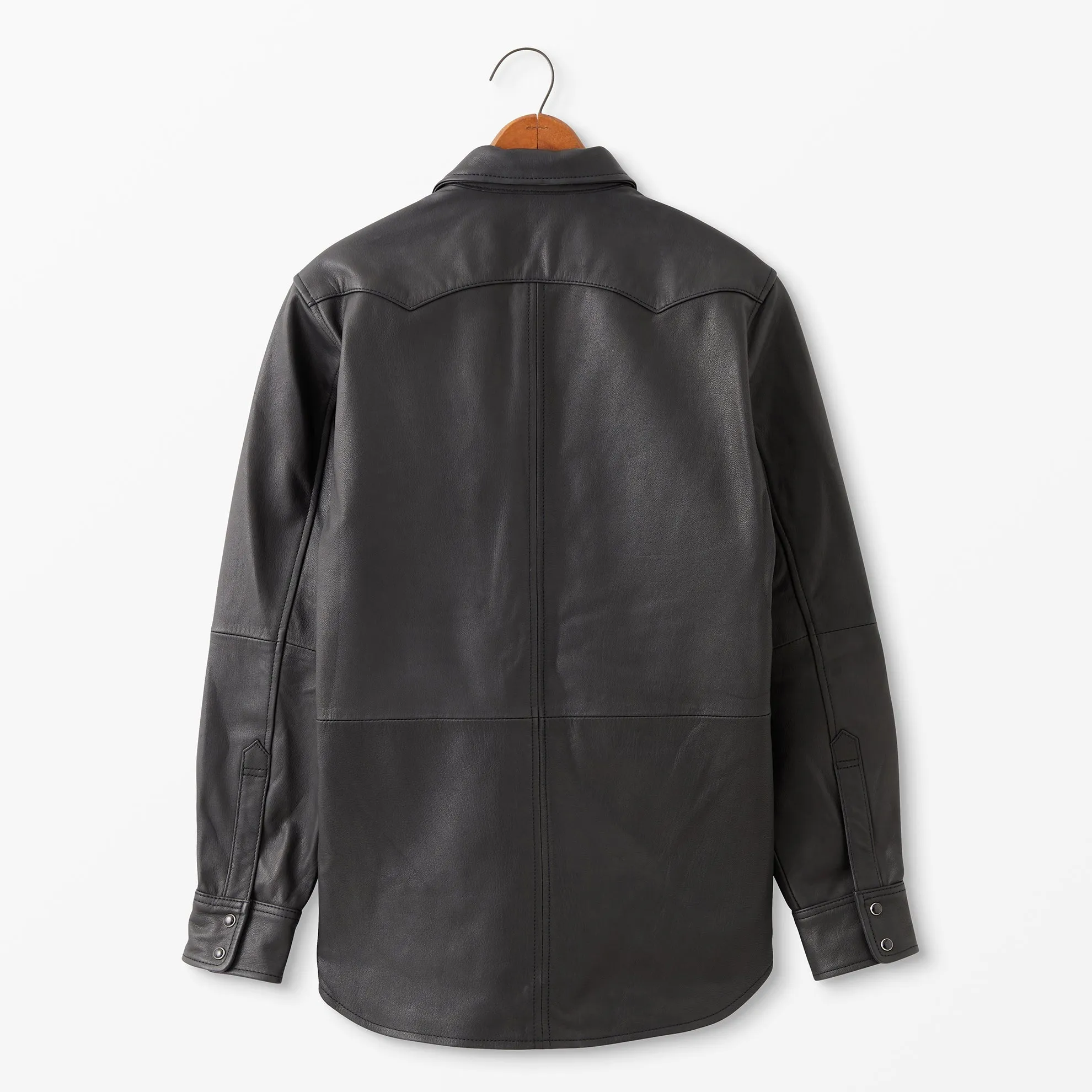 Leather Badlands Shirt Jacket