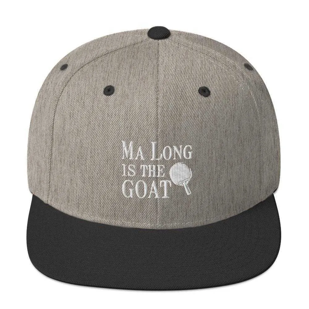 Ma Long is The GOAT Snapback Hat