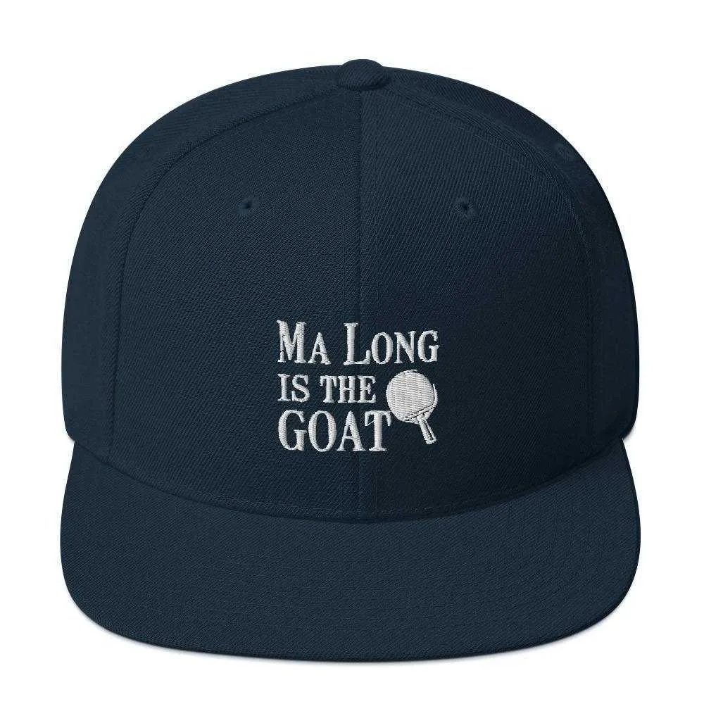 Ma Long is The GOAT Snapback Hat