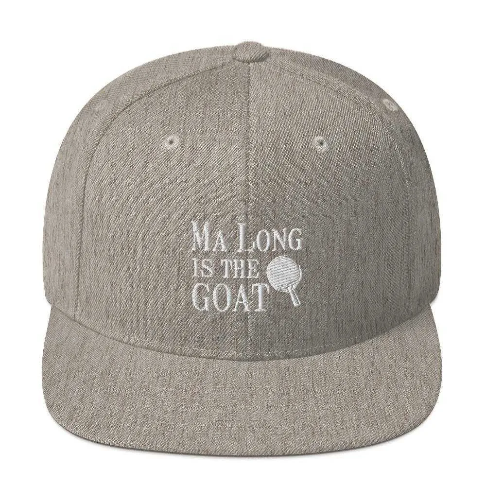 Ma Long is The GOAT Snapback Hat