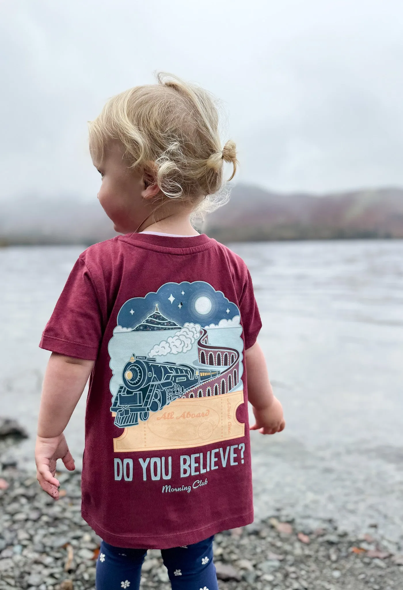 Polar Train Organic Cotton Childrens T-Shirt