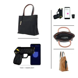 Rhea Conceal Carry Handbag Purse and Taser Pulse Plus Bundle