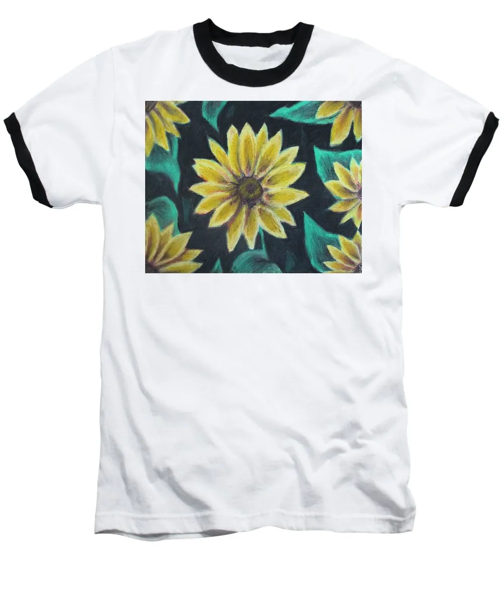 Sunflower Meeting - Baseball T-Shirt