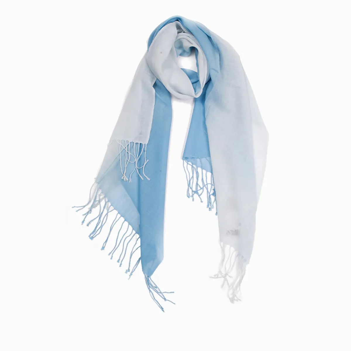 Ugg 100% Merino Wool Tie Dye Scarf Dawn and Blue