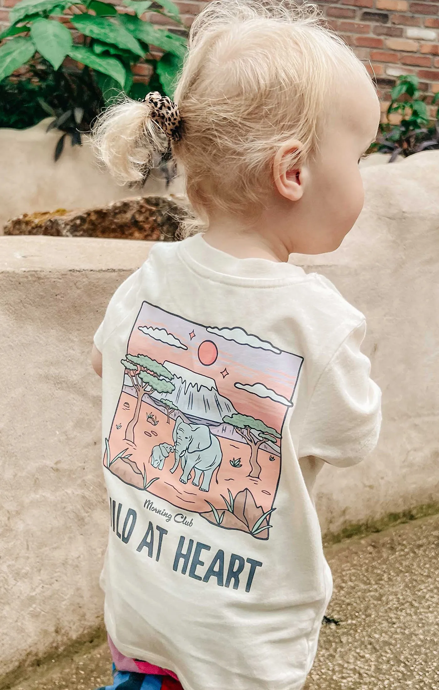 Wild At Heart Organic Cotton Childrens T-Shirt