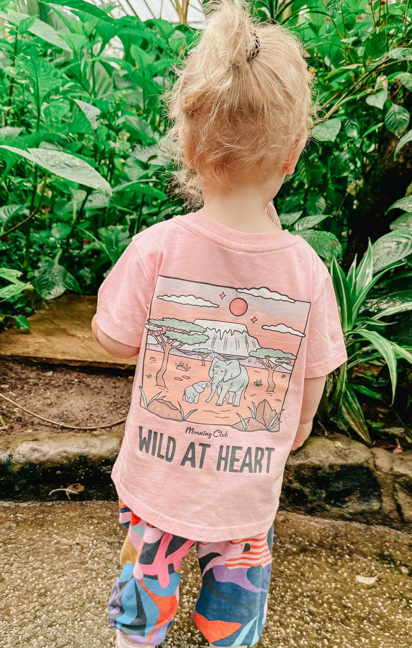 Wild At Heart Organic Cotton Childrens T-Shirt