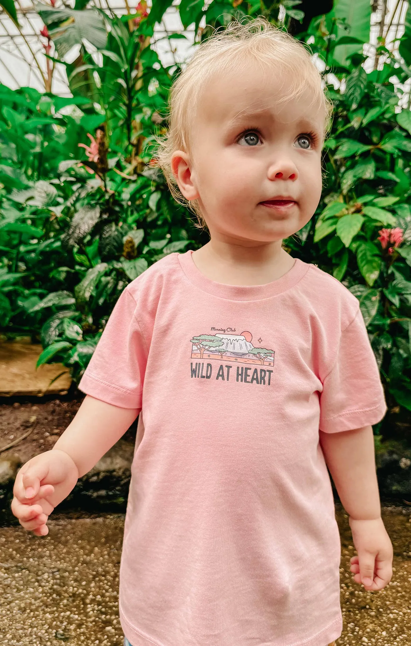 Wild At Heart Organic Cotton Childrens T-Shirt